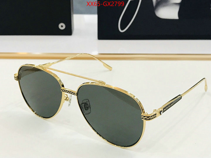 Glasses-Montblanc luxury fashion replica designers ID: GX2799 $: 65USD