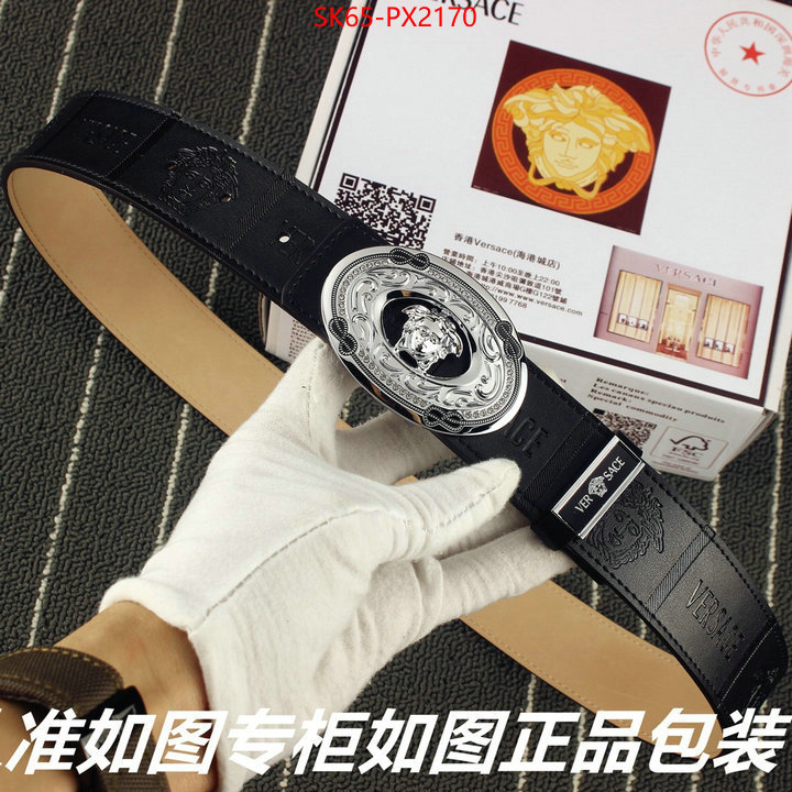 Belts-Versace replica 1:1 high quality ID: PX2170 $: 65USD