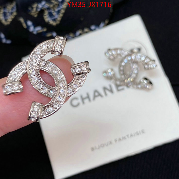 Jewelry-Chanel replica for cheap ID: JX1716 $: 35USD