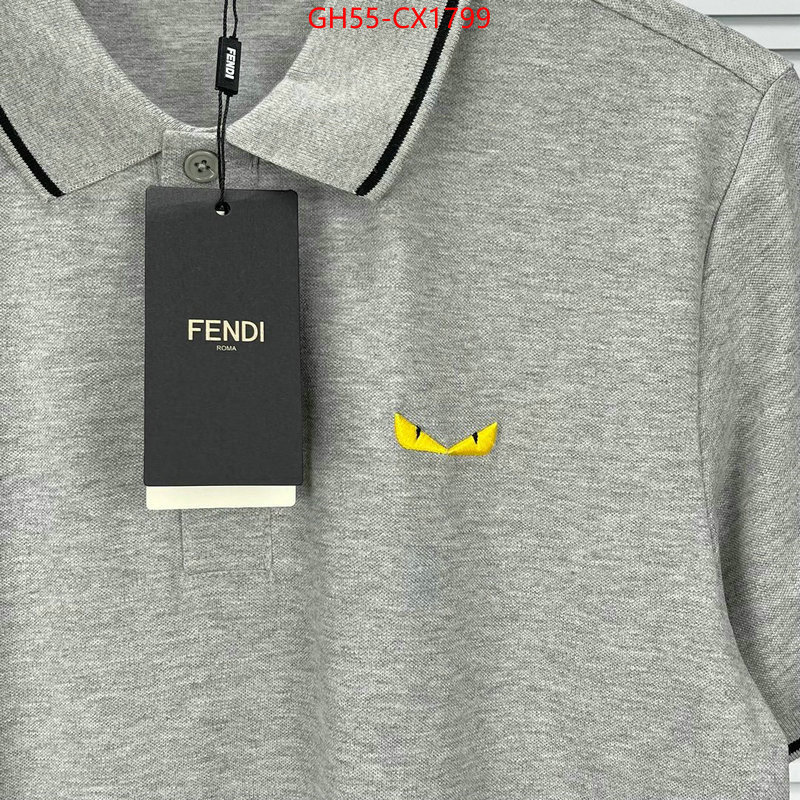 Clothing-Fendi high ID: CX1799 $: 55USD