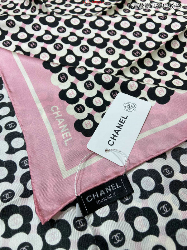 Scarf-Chanel top quality website ID: MX2932 $: 55USD