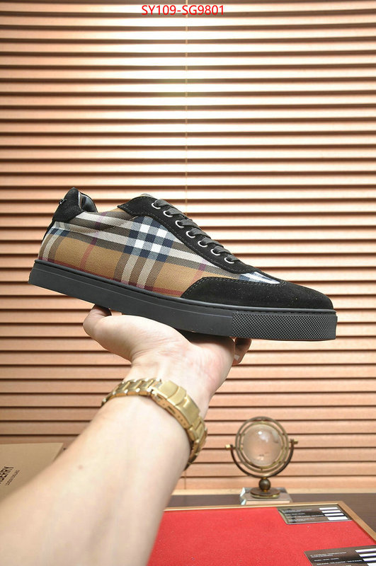 Men Shoes-Burberry top quality replica ID: SG9801 $: 109USD