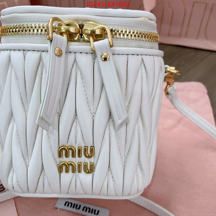 Miu Miu Bags(TOP)-Diagonal- where can i buy ID: BX1603 $: 245USD