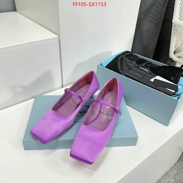 Women Shoes-Prada aaaaa+ quality replica ID: SX1153 $: 105USD