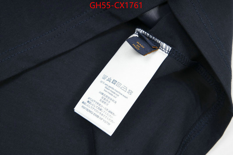 Clothing-LV replica sale online ID: CX1761 $: 55USD