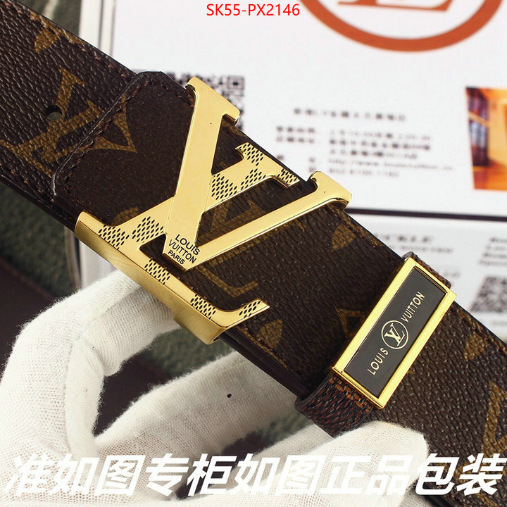 Belts-LV best replica 1:1 ID: PX2146 $: 55USD