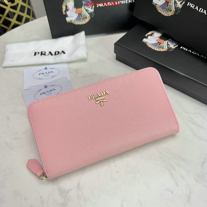 Prada Bags (4A)-Wallet flawless ID: TX2603 $: 55USD,