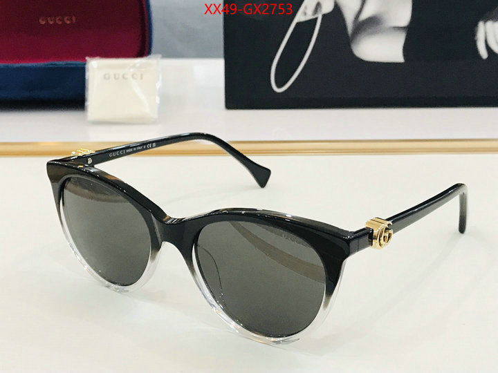 Glasses-Gucci outlet 1:1 replica ID: GX2753 $: 49USD