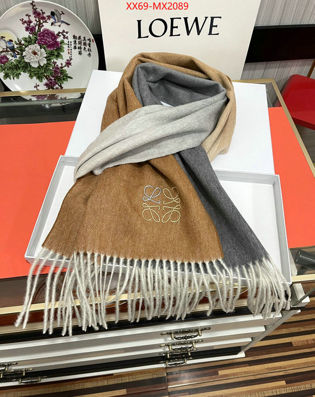 Scarf-Loewe 2023 perfect replica designer ID: MX2089 $: 69USD