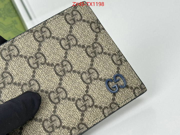 Gucci Bags(4A)-Wallet- we provide top cheap aaaaa ID: TX1198 $: 45USD,