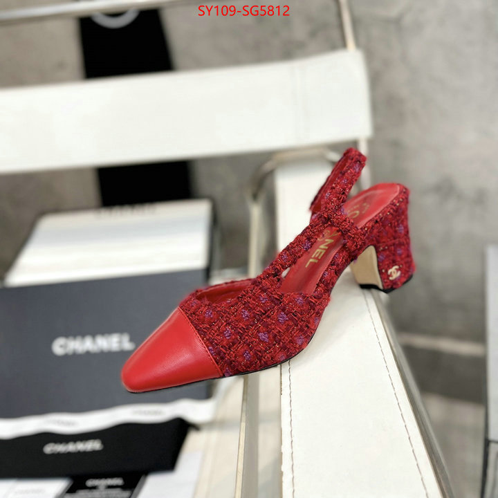 Women Shoes-Chanel fake designer ID: SG5812 $: 109USD