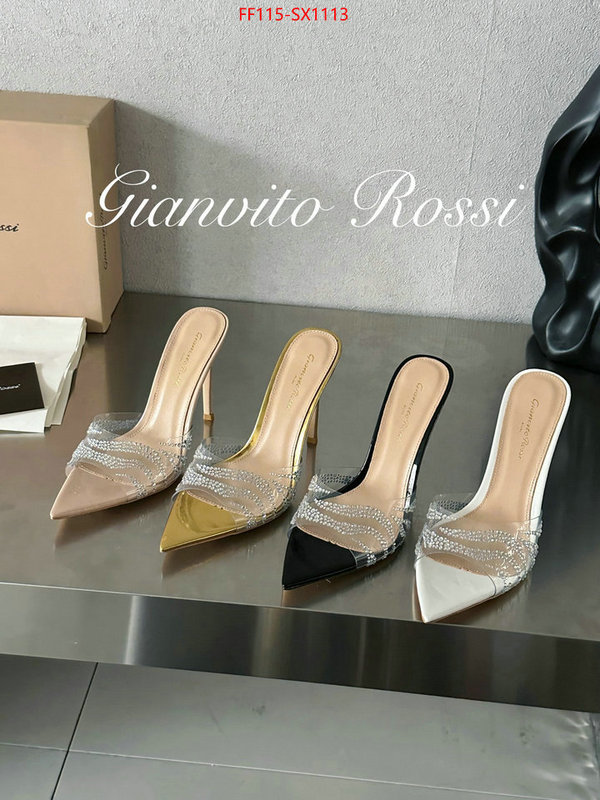 Women Shoes-Gianvito Rossi 2023 luxury replicas ID: SX1113 $: 115USD