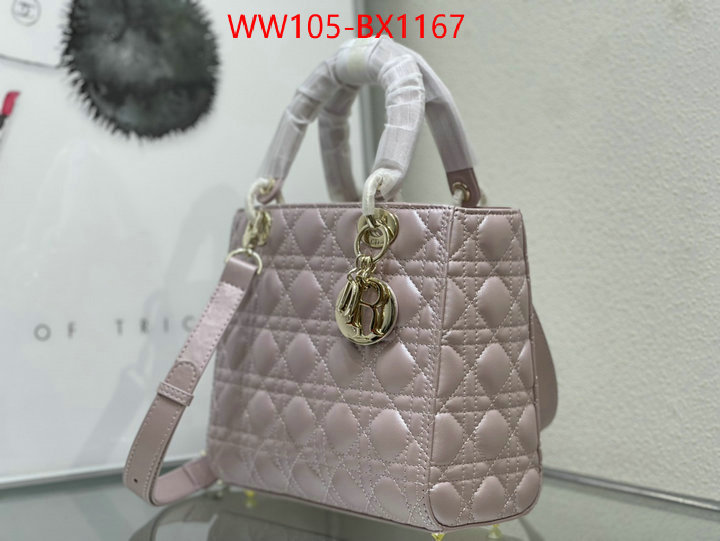 Dior Bags(4A)-Lady- high quality 1:1 replica ID: BX1167 $: 105USD,