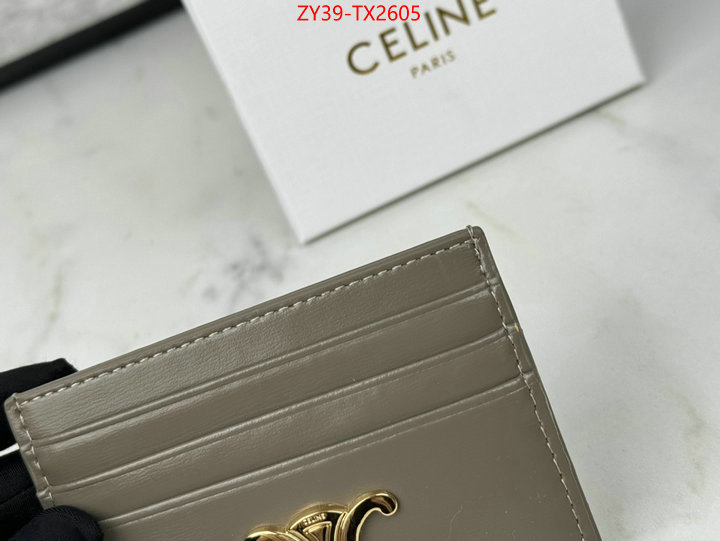 CELINE Bags(4A)-Wallet high quality happy copy ID: TX2605 $: 39USD,