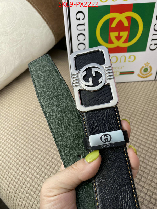 Belts-Gucci wholesale designer shop ID: PX2222 $: 69USD