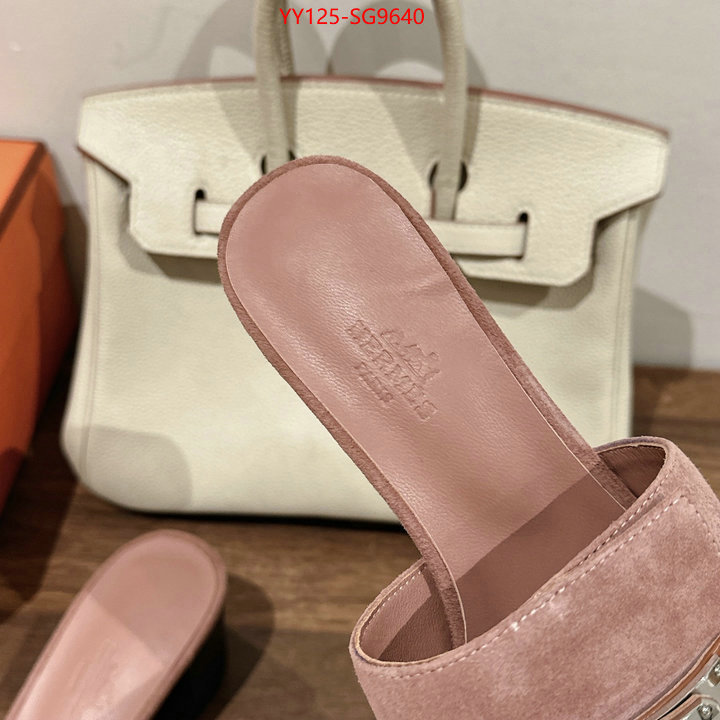 Women Shoes-Hermes counter quality ID: SG9640 $: 125USD