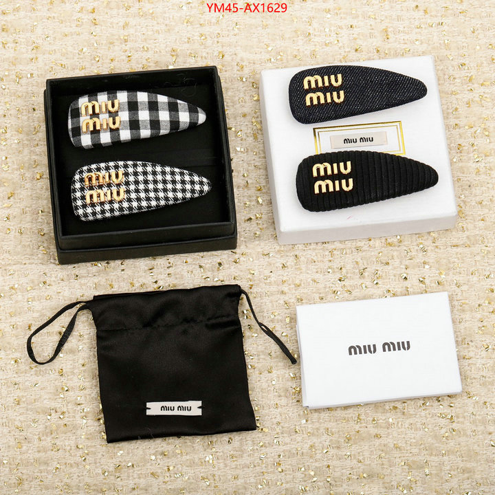 Hair band-MIU MIU customize the best replica ID: AX1629 $: 45USD