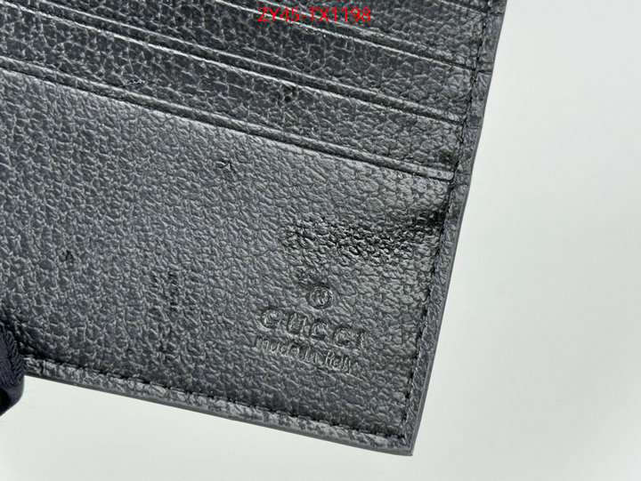 Gucci Bags(4A)-Wallet- we provide top cheap aaaaa ID: TX1198 $: 45USD,