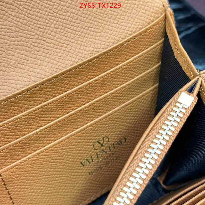 Valentino Bags(4A)-Wallet aaaaa quality replica ID: TX1229 $: 55USD,