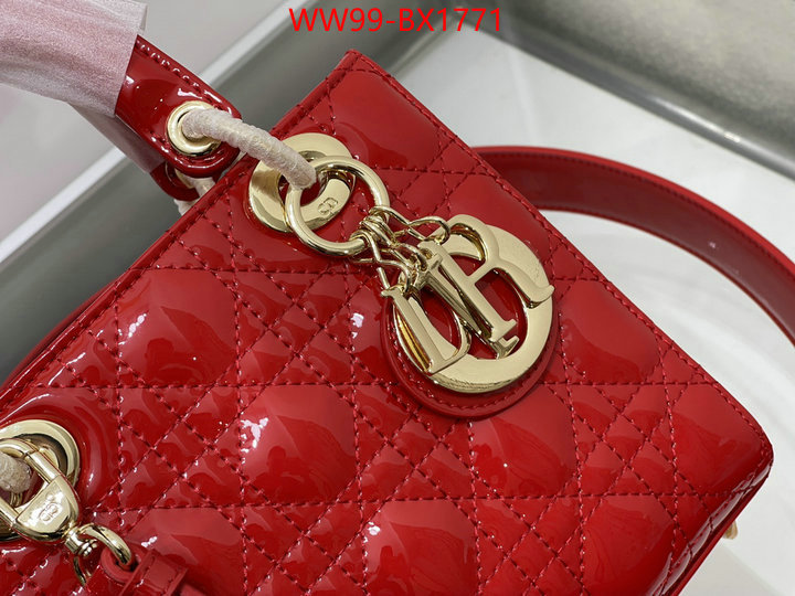 Dior Bags(4A)-Lady- unsurpassed quality ID: BX1771 $: 99USD