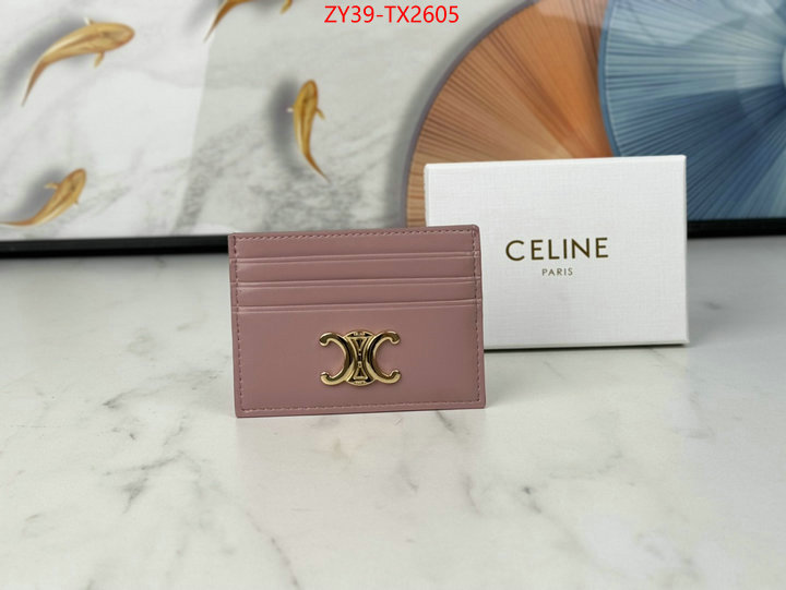 CELINE Bags(4A)-Wallet high quality happy copy ID: TX2605 $: 39USD,