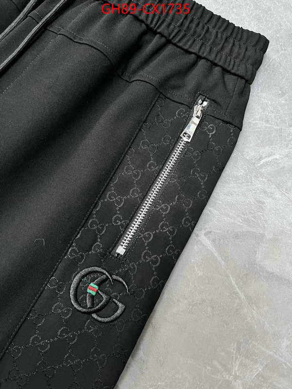 Clothing-Gucci best replica 1:1 ID: CX1735 $: 89USD