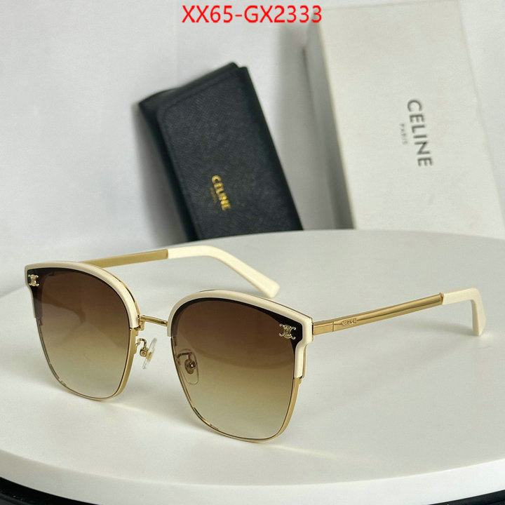 Glasses-CELINE buy top high quality replica ID: GX2333 $: 65USD