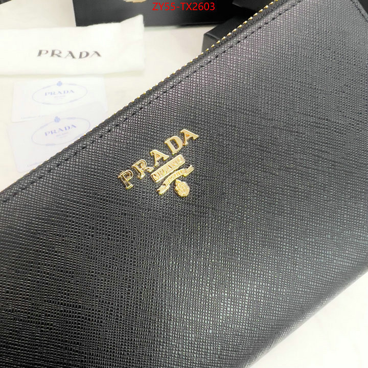 Prada Bags (4A)-Wallet flawless ID: TX2603 $: 55USD,