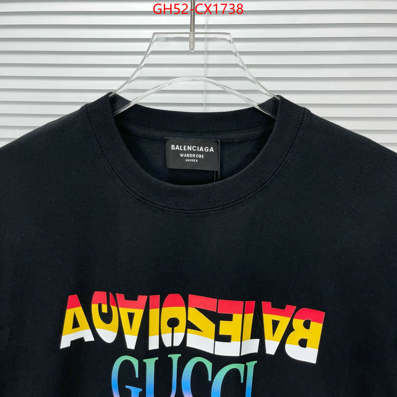 Clothing-Gucci top ID: CX1738 $: 52USD