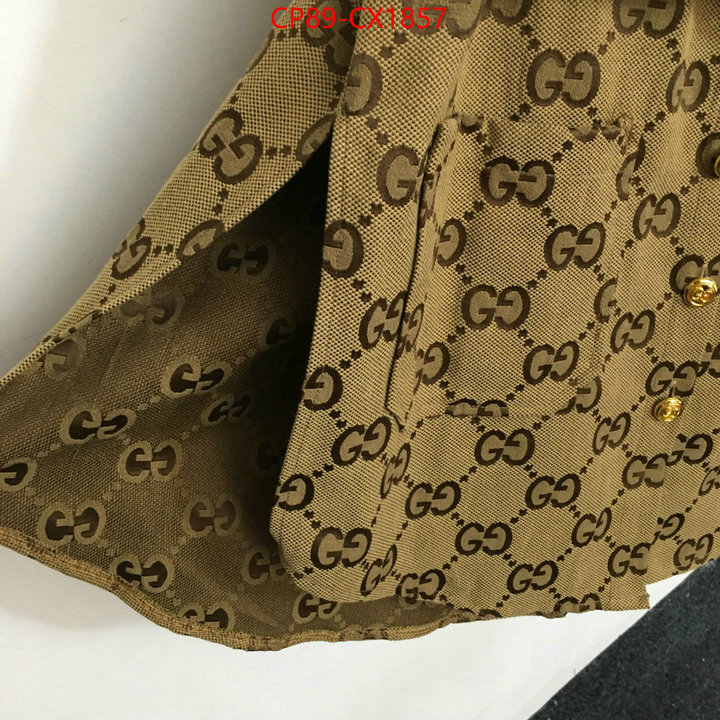 Clothing-Gucci exclusive cheap ID: CX1857 $: 89USD