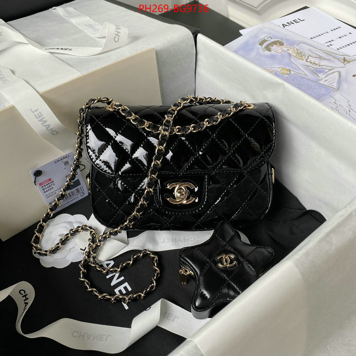 Chanel Bags(TOP)-Diagonal- fake designer ID: BG9736 $: 269USD,