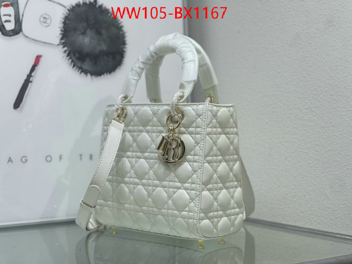 Dior Bags(4A)-Lady- high quality 1:1 replica ID: BX1167 $: 105USD,