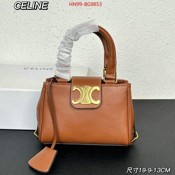 CELINE Bags(4A)-Handbag how to buy replica shop ID: BG9853 $: 99USD,