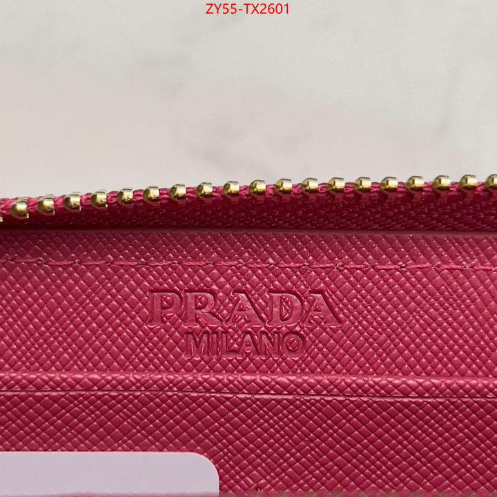 Prada Bags (4A)-Wallet aaaaa+ class replica ID: TX2601 $: 55USD,