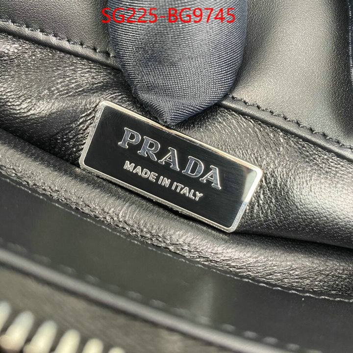 Prada Bags (TOP)-Handbag- replica aaaaa+ designer ID: BG9745 $: 225USD,