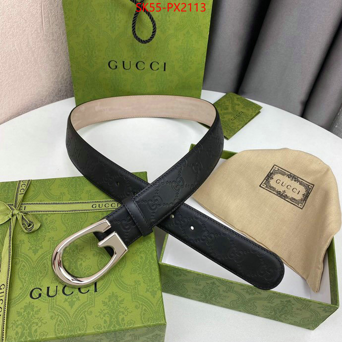 Belts-Gucci website to buy replica ID: PX2113 $: 55USD