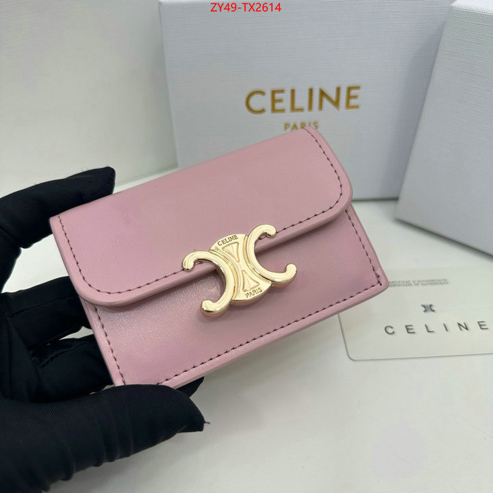 CELINE Bags(4A)-Wallet top fake designer ID: TX2614 $: 49USD,