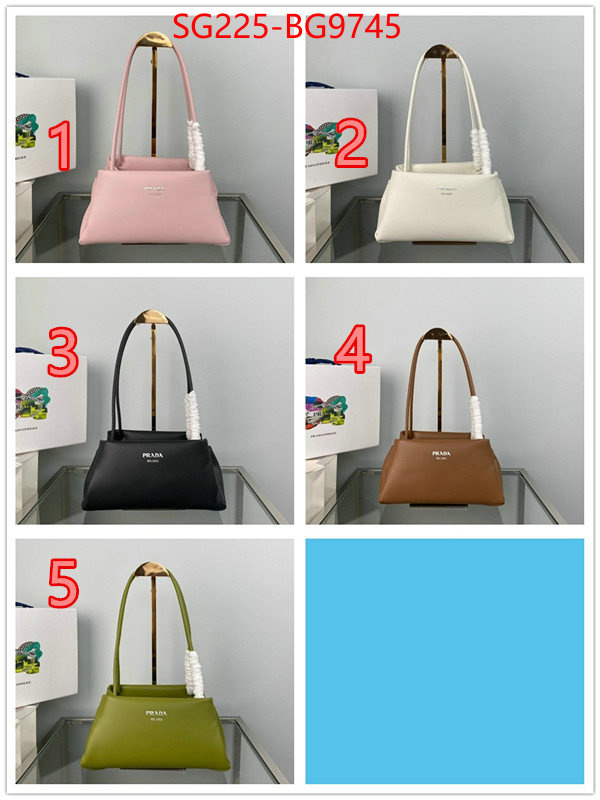 Prada Bags (TOP)-Handbag- replica aaaaa+ designer ID: BG9745 $: 225USD,