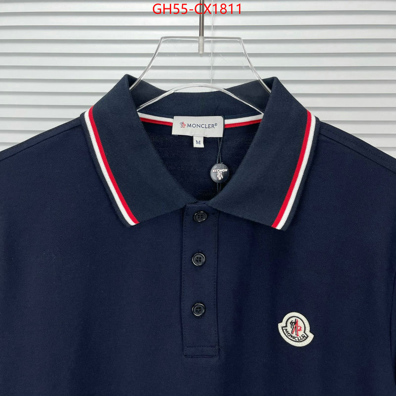 Clothing-Moncler where to buy high quality ID: CX1811 $: 55USD