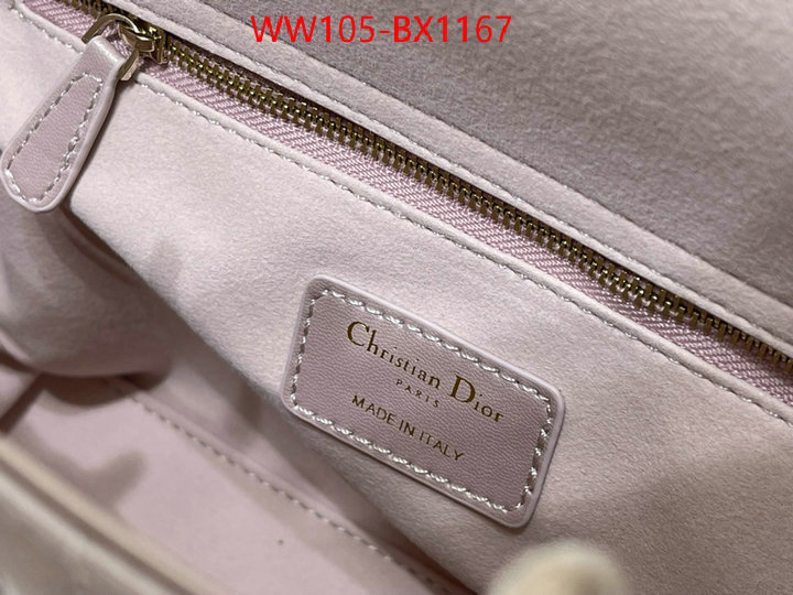 Dior Bags(4A)-Lady- high quality 1:1 replica ID: BX1167 $: 105USD,