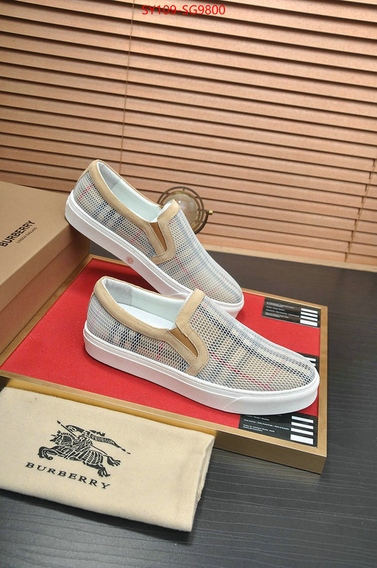 Men Shoes-Burberry flawless ID: SG9800 $: 109USD