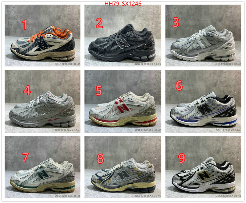 Women Shoes-New Balance replica 1:1 high quality ID: SX1246 $: 79USD