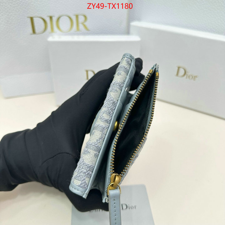 Dior Bags(4A)-Wallet- replicas buy special ID: TX1180 $: 49USD,