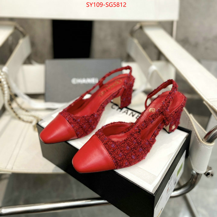 Women Shoes-Chanel fake designer ID: SG5812 $: 109USD