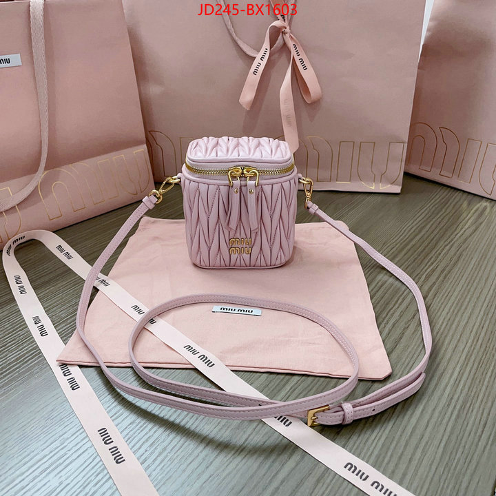 Miu Miu Bags(TOP)-Diagonal- where can i buy ID: BX1603 $: 245USD