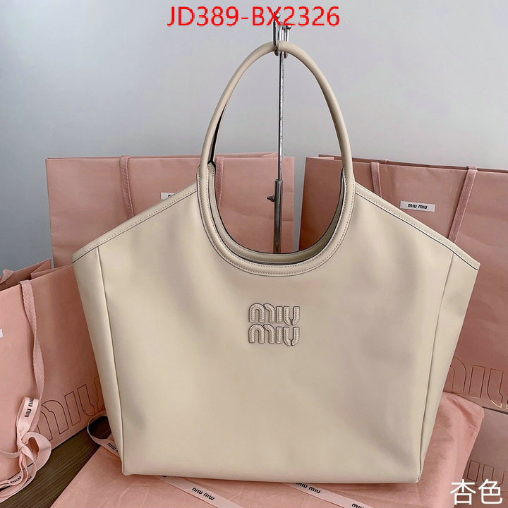 Miu Miu Bags(TOP)-Handbag- top fake designer ID: BX2326 $: 389USD,