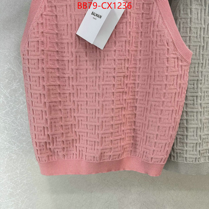 Clothing-Balmain shop designer replica ID: CX1236 $: 79USD