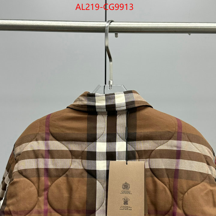 Down jacket Men-Burberry top perfect fake ID: CG9913 $: 219USD