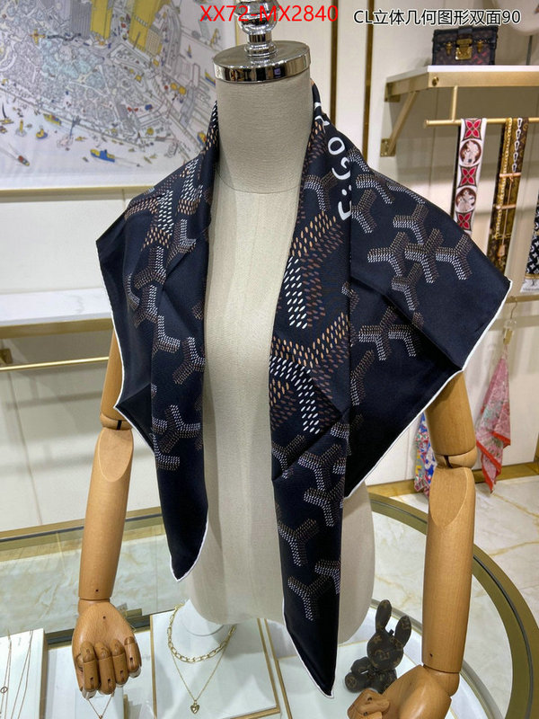 Scarf-Goyard exclusive cheap ID: MX2840 $: 72USD