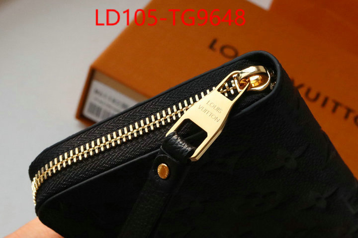 LV Bags(TOP)-Wallet high quality replica ID: TG9648 $: 105USD,